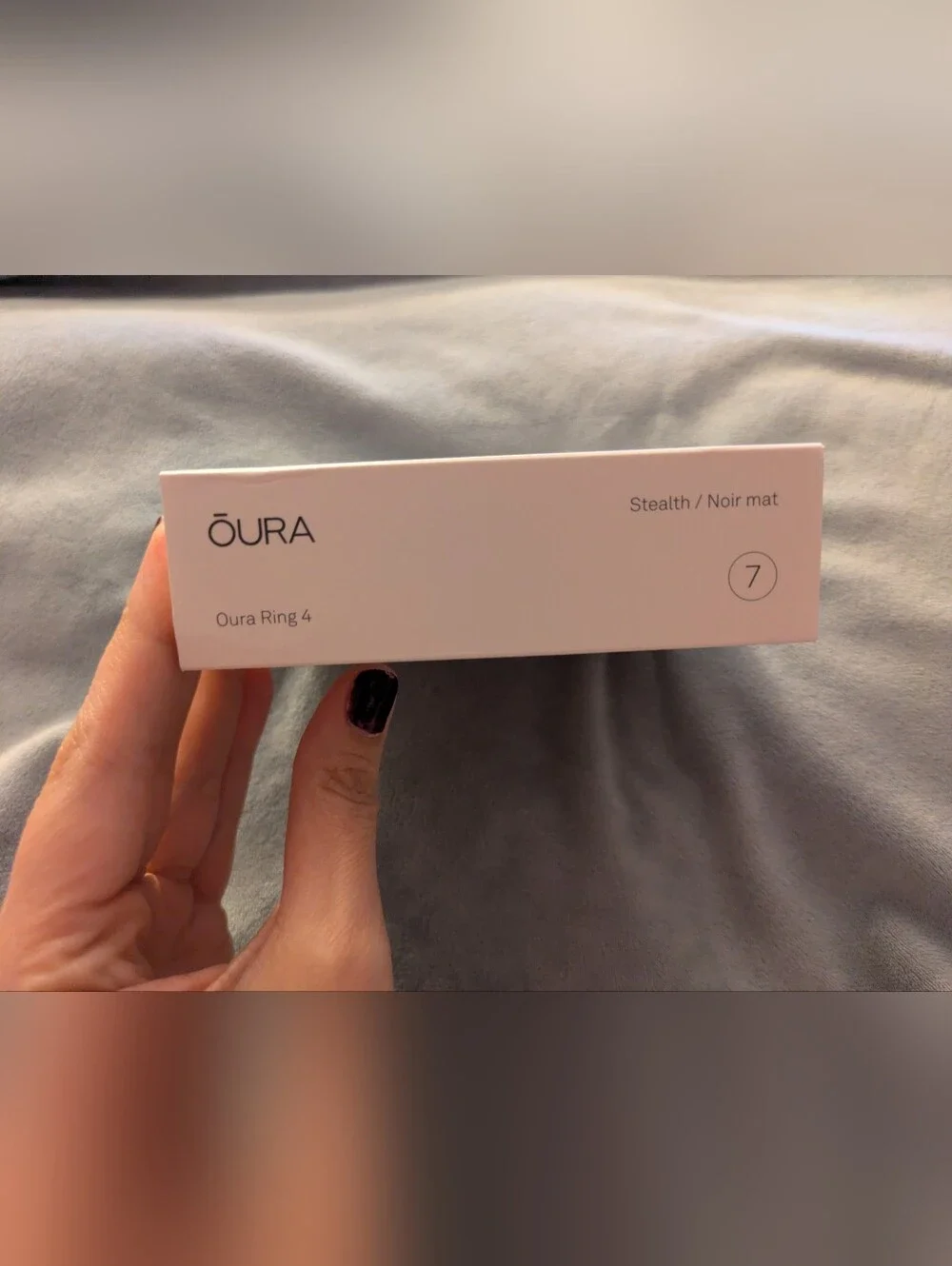 Oura Ring Gen 4 - Size 7 - Stealth